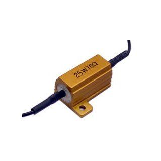 10 Ohm/25w Load Resistor for Fix of LED Hyper Blinking / Warning