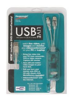 Hauppauge USB Live Video Capture Cable