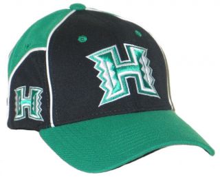 Hawaii Warriors Cut Up Flex Fit Hat Cap M L New