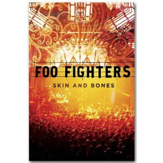 Foo Fighters Poster   C Promo Flyer   Skin and Bones Home
