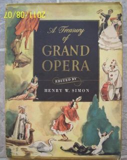 1946 A Treasury of Grand Opera Henry w Simon Nice