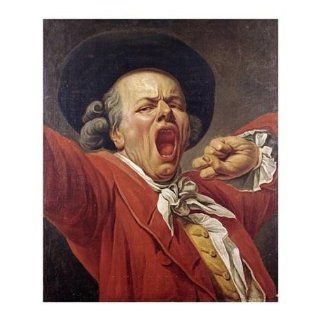 Francois joseph Ducreux   Self   Portrait As A Yawning Man