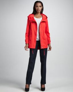  hooded jacket striped top organic straight leg jeans women s $ 106 268