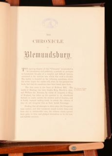 1892 Chronicle of Blemundsbury St Giles Fields Maps Drawings Deeds