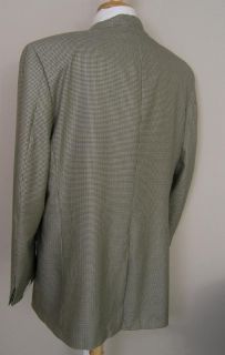 Hickey Freeman Blazer Gray Wool Silk 44L NWT $695