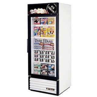  26F Freezer Glass Door Merchandiser, White, 26 cu ft, Each: Appliances