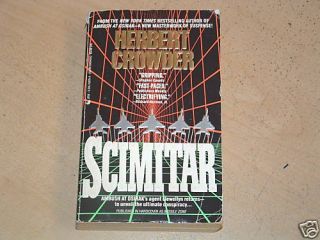 Herbert Crowder Scimitar PB Book Mystery Espionage