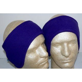 Purple Fleece Headband (One Size Fits Most) by Griffin