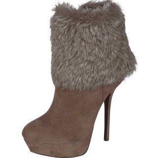 BreckelleS Beverly 27 Faux Fur Line High Heel Boots