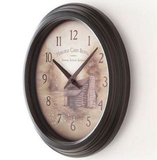 Firstime Northern Hideaway Cabin Wall Clock 25577 New