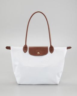 longchamp le pliage small shoulder tote bag white $ 125