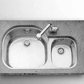 KWC   Interlaken, Stainless Steel Topmount 38 x 22 Kitchen Sink
