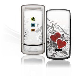 Design Skins for Motorola W220   Hearts Design Folie