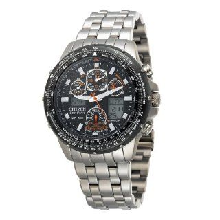 Citizen Mens JY0010 50E Eco Drive Skyhawk A T Titanium Watch Watches