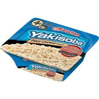 Maruchan Yakisoba Four Cheese 8 Case 3.91 Ounce Packages (Pack of 8