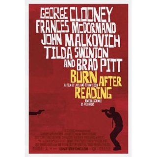 Burn After Reading Original Movie Poster 27x40 Everything