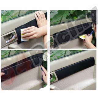 5MX60CM DIY Carbon Fiber Wrap Roll Sticker for Car Detailing