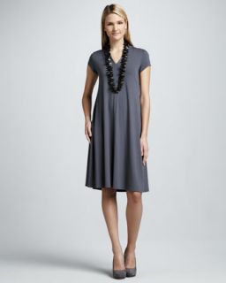  dress available in ash black $ 178 00 eileen fisher knee length jersey