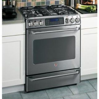 GE Cafe  CGS980SEMSS 30 Free Standing Gas Range with 5