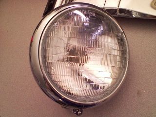 Harley Davidson Chrome Headlight Assembly, fits Fatboy,Heritage and