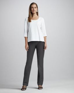  petite available in graphite $ 168 00 eileen fisher washable crepe