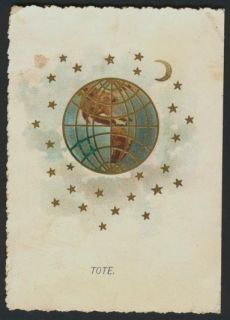 1893 Iorm Indian Party Invitation Card Honeoye Falls NY