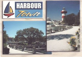 Harbour Town Hilton Head Island South Carolina Postcard