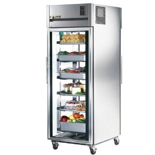 1G 1 Door Pass Thru Refrigerator, Glass Doors  31 Cu. Ft. Appliances