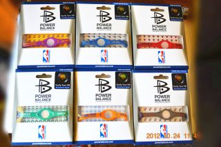NBA Wristband Bracelet Basketball Fan Souvenirs New in Box Size s M L