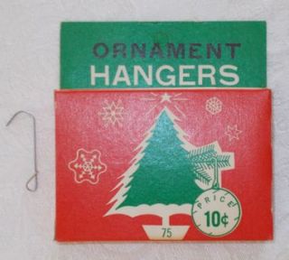 Lot of Vintage Christmas Tree Ornament Hooks Hangers 12 Boxes