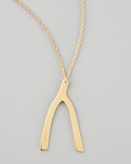 jennifer zeuner wishbone pendant necklace 30 l $ 154