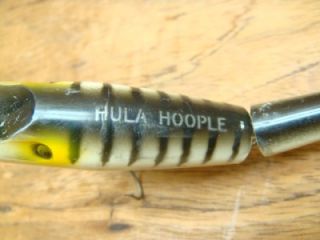 Hula Hoople Arbogast Sparkle Jointed Vintage Lure RARE