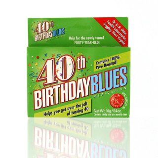 Laughrat 00074 40th Birthday Blues Novelty Candy Pills