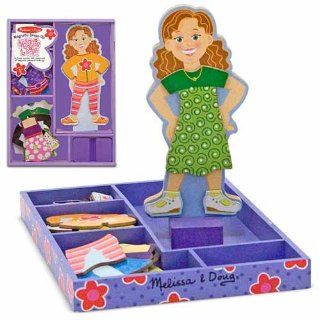Maggie Leigh Magnetic Dress Up Set   Melissa & Doug: Toys