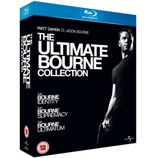The Ultimate Bourne Collection Trilogy Blu Ray Region Free UK Import