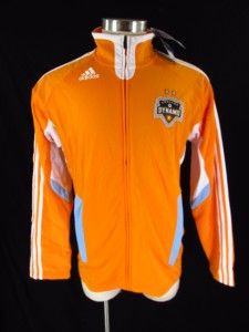 Adidas MLS Houston Dynamo Presentation Jacket Large L Track Top $80