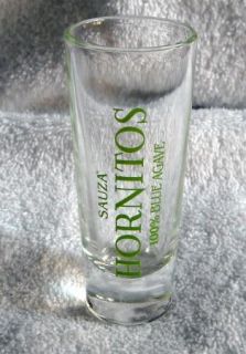 New Hornitos Tequila Margarita Glass Shot Glass Green