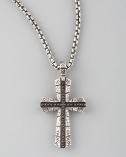 N1XSU Stephen Webster Black Sapphire Cross Necklace