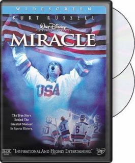 MIRACLE 1980 USA OLYMPIC HOCKEY TEAM WIDESCREEN 2 DVD SET NEW