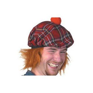 See You Jimmy Hat in Red Tartan 