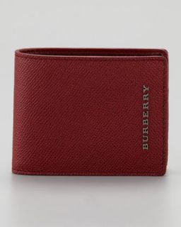  wallet red $ 325 00 burberry bi fold wallet red $ 325 00 check lining