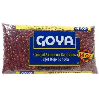Goya Foods Salvadorean Red Beans (Frijol Rojo De Seda), 16 Ounce (Pack
