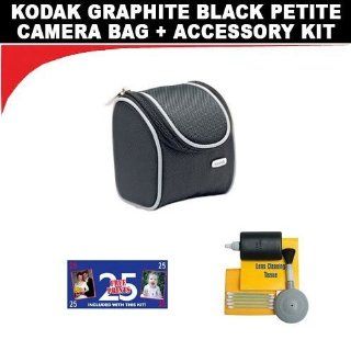 Kodak Graphite Petite Black Camera Bag + DB ROTH Accessory