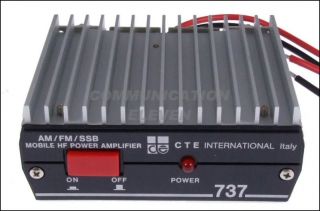 CTE 737 Amplifier 50W 80W FM SSB Brand New Boxed Excellent Quality Amp