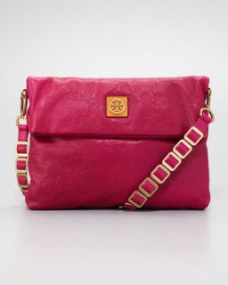  available in royal fuchsia $ 435 00 tory burch louisa messenger bag