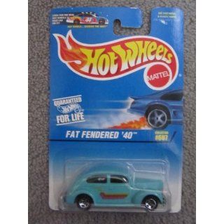   1996 Hotwheels #607 Fat Fendered 40 Classic Styling Toys & Games