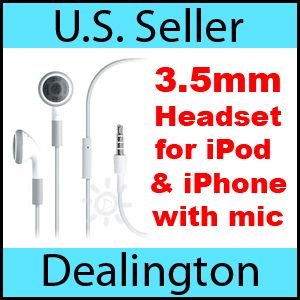 New 3 5mm Headset for Apple iPod Nano 4th Generation