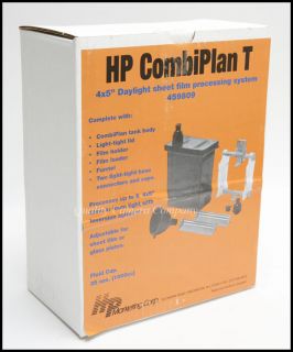 HP Combi Plan 4x5 Sheet Film Glass Plate Daylight Developing System