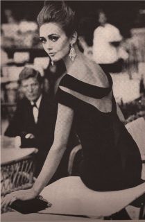 Helmut Newton Cardin Fashion Magazine Editorial Model INA Balke 1962