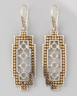  available in silver $ 550 00 john hardy dot cutout drop earrings